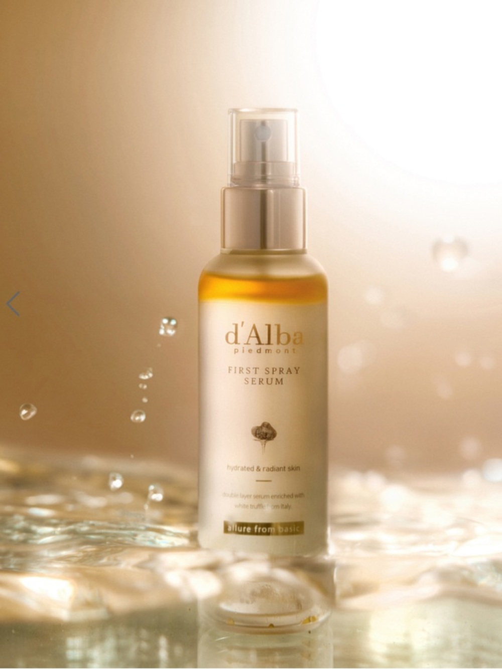 Alba Yellow & Gold First Spray Serum Mist